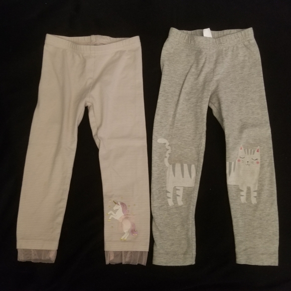 4 cute pairs of 2T Carter's pants, VGUC - Picture 2 of 9